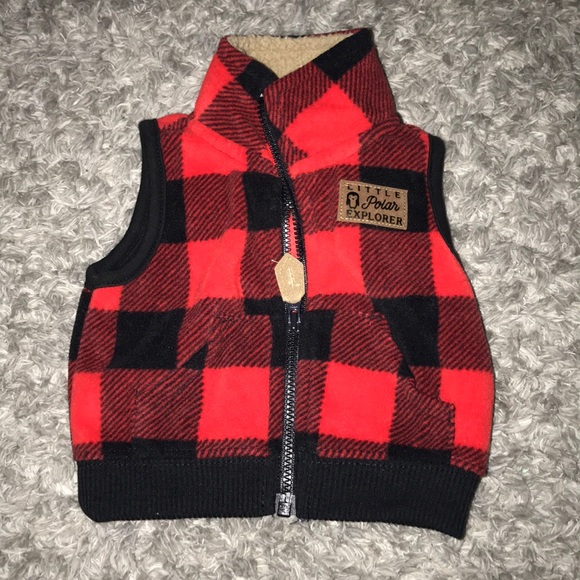 Carter's Jackets & Coats Buffalo Plaid Vest Poshmark